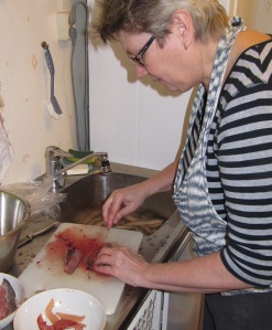 fiskmatlagning m Ingrid Klingspor Riina